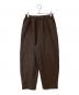 オローネ（オローネ）の古着「アンネルパンツ」｜ブラウン