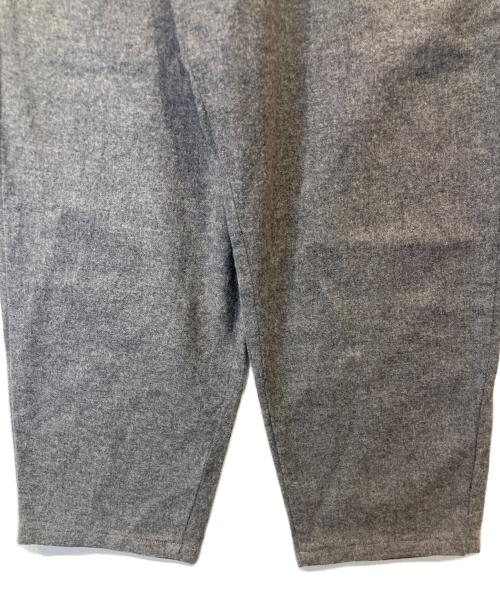 DANTON（ダントン）DANTON (ダントン) WOOL EASY PANTS ウールイージーパンツ グレー サイズ:36の古着・服飾アイテム