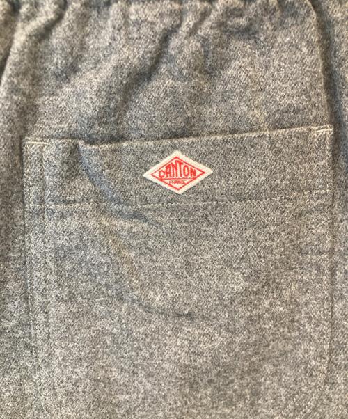 DANTON（ダントン）DANTON (ダントン) WOOL EASY PANTS ウールイージーパンツ グレー サイズ:36の古着・服飾アイテム