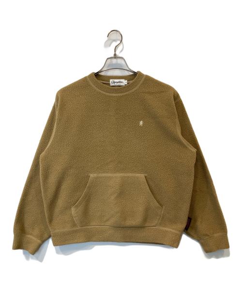 Gymphlex（ジムフレックス）Gymphlex (ジムフレックス) ボアフリース クルーネックプルオーバー GY-C0178 ベージュ サイズ:14の古着・服飾アイテム