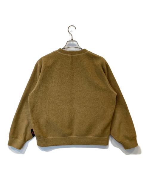 Gymphlex（ジムフレックス）Gymphlex (ジムフレックス) ボアフリース クルーネックプルオーバー GY-C0178 ベージュ サイズ:14の古着・服飾アイテム