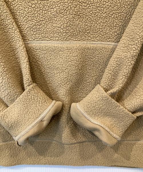 Gymphlex（ジムフレックス）Gymphlex (ジムフレックス) ボアフリース クルーネックプルオーバー GY-C0178 ベージュ サイズ:14の古着・服飾アイテム