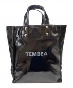 TEMBEAテンベア）の古着「PAPER TOTE SMALL」｜ブラック