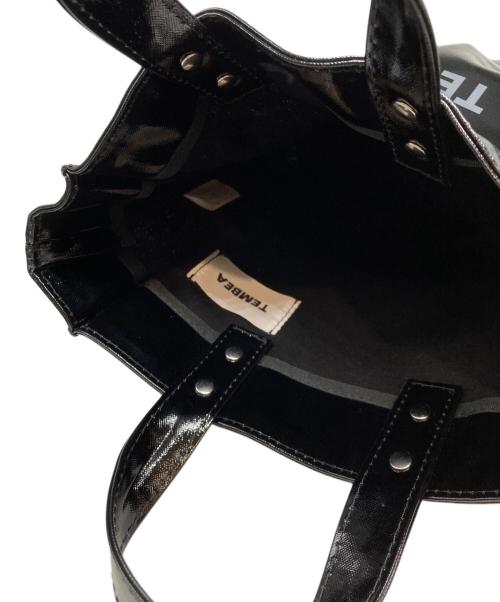 TEMBEA（テンベア）TEMBEA (テンベア) PAPER TOTE SMALL ブラックの古着・服飾アイテム