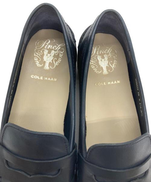 COLE HAAN（コールハーン）COLE HAAN (コールハーン) コインローファー ネイビー サイズ:6Bの古着・服飾アイテム
