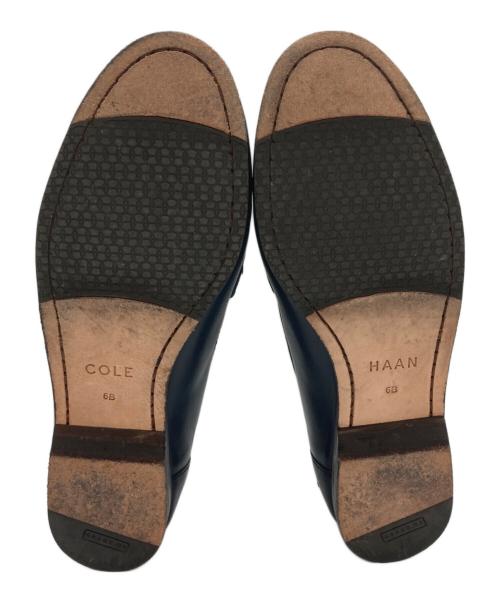 COLE HAAN（コールハーン）COLE HAAN (コールハーン) コインローファー ネイビー サイズ:6Bの古着・服飾アイテム