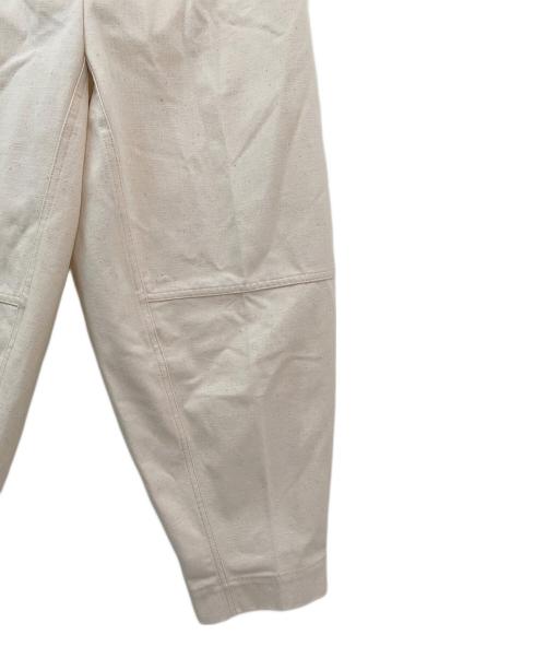 JIL SANDER（ジルサンダー）JIL SANDER (ジルサンダー) カーブパンツ ナチュラル サイズ:34の古着・服飾アイテム
