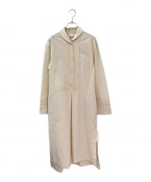 JIL SANDER（ジルサンダー）の古着「シャツワンピース」｜ナチュラル