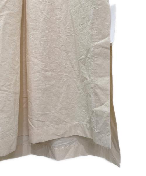 JIL SANDER（ジルサンダー）JIL SANDER (ジルサンダー) シャツワンピース ナチュラル サイズ:36の古着・服飾アイテム