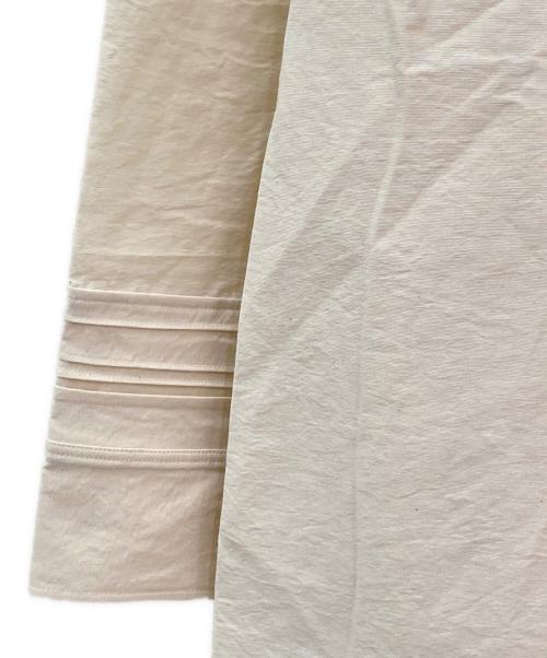 JIL SANDER（ジルサンダー）JIL SANDER (ジルサンダー) シャツワンピース ナチュラル サイズ:36の古着・服飾アイテム