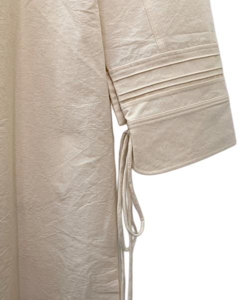 JIL SANDER（ジルサンダー）JIL SANDER (ジルサンダー) シャツワンピース ナチュラル サイズ:36の古着・服飾アイテム