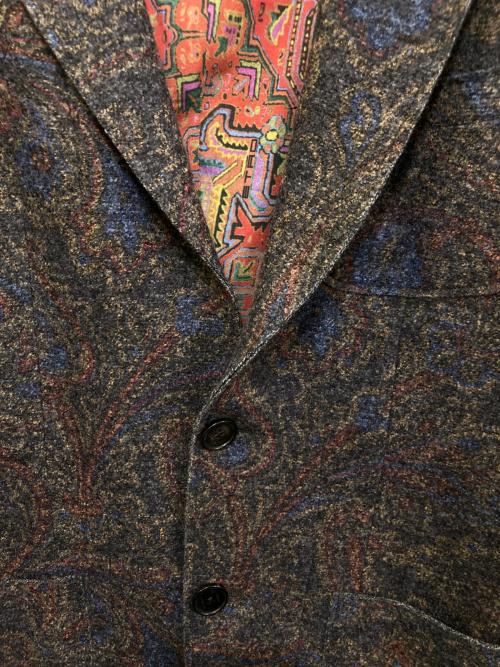 ETRO（エトロ）ETRO (エトロ) ジャケット グレー サイズ:46の古着・服飾アイテム