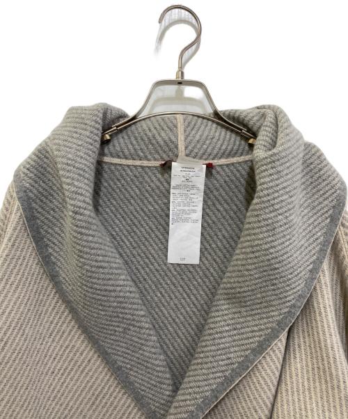 Max Mara Studio（マックスマーラ ストゥディオ）Max Mara Studio (マックスマーラ ストゥディオ) カシミヤ混フーディニットコート ベージュ サイズ:SMの古着・服飾アイテム