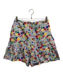 GUCCI（グッチ）の古着「チェリーストライプキュロット」｜マルチカラー