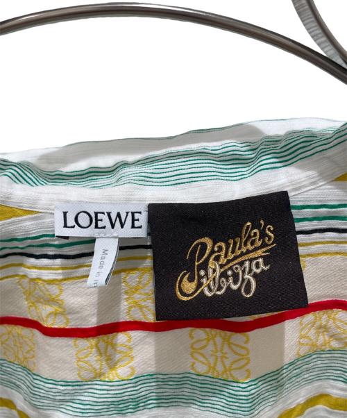 LOEWE（ロエベ）LOEWE (ロエベ) Paula's Ibiza マルチストライプシャツ マルチカラー サイズ:36の古着・服飾アイテム