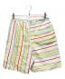 LOEWE (ロエベ) Paula's Ibiza Paula's Ibiza Shorts/パウラズイビザショートパンツ/S616Y04X45 ホワイト×マルチ サイズ:S：40000円