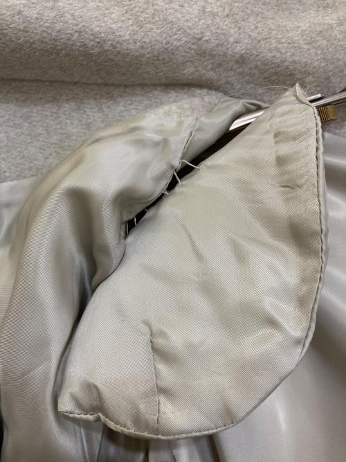 Chloe（クロエ）Chloe (クロエ) ウールアンゴラスタンドカラーコート ベージュ サイズ:40の古着・服飾アイテム