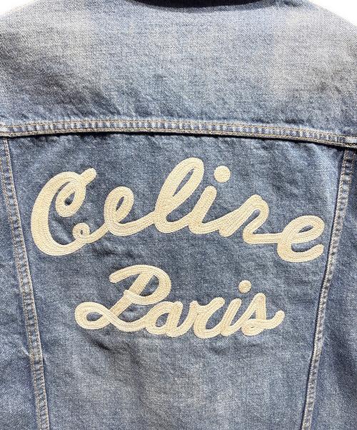 CELINE（セリーヌ）CELINE (セリーヌ) トラッカーデニムジャケット/2Q213930F ブルー サイズ:Mの古着・服飾アイテム