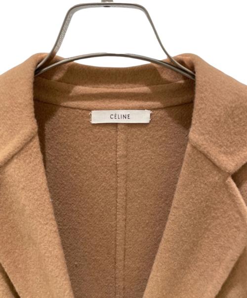 CELINE（セリーヌ）CELINE (セリーヌ) カシミヤガウンコート キャメル サイズ:38の古着・服飾アイテム