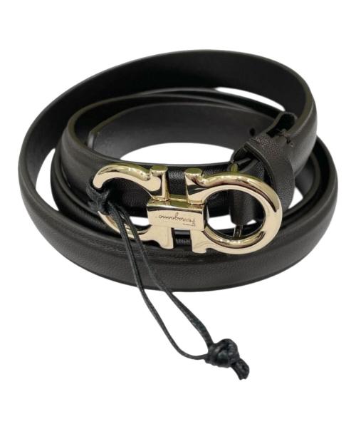 Salvatore Ferragamo（サルヴァトーレ フェラガモ）Salvatore Ferragamo (サルヴァトーレ フェラガモ) カシミヤフリンジコート グリーン サイズ:Sの古着・服飾アイテム