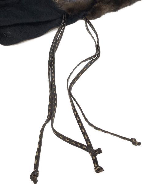 FENDI（フェンディ）FENDI (フェンディ) ミンクファーカシミヤショールの古着・服飾アイテム