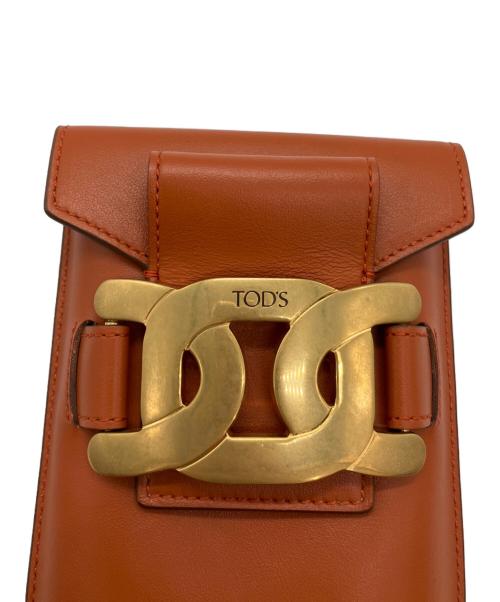 TOD'S（トッズ）TOD'S (トッズ) チェーンショルダーフォンケースの古着・服飾アイテム