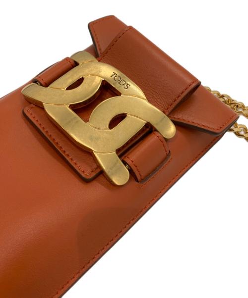 TOD'S（トッズ）TOD'S (トッズ) チェーンショルダーフォンケースの古着・服飾アイテム