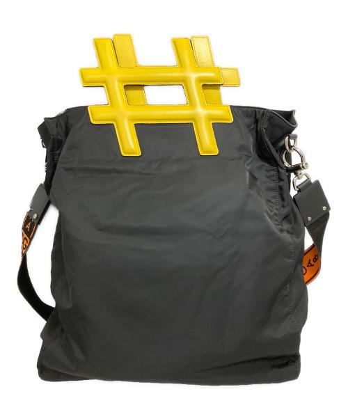 DOLCE & GABBANA（ドルチェ＆ガッバーナ）DOLCE & GABBANA (ドルチェ＆ガッバーナ) インスタバッグ イエロー×ブラックの古着・服飾アイテム