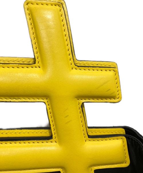 DOLCE & GABBANA（ドルチェ＆ガッバーナ）DOLCE & GABBANA (ドルチェ＆ガッバーナ) インスタバッグ イエロー×ブラックの古着・服飾アイテム