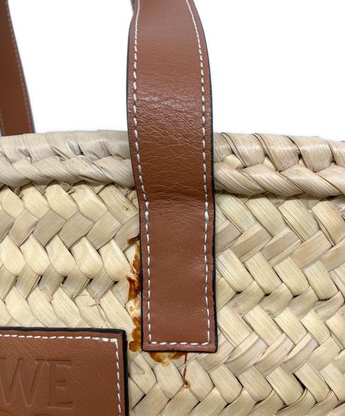 LOEWE（ロエベ）LOEWE (ロエベ) バスケットスモールバッグ ナチュラル/タン サイズ:下記参照の古着・服飾アイテム