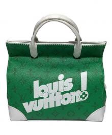 LOUIS VUITTON（ルイ ヴィトン）の古着「トートバッグ」｜グリーン×ホワイト
