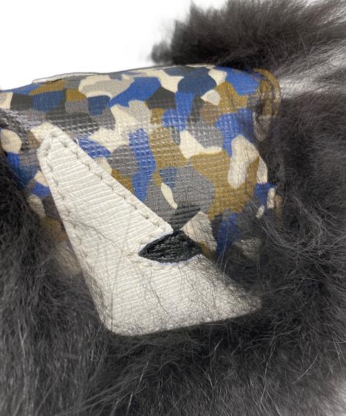 FENDI（フェンディ）FENDI (フェンディ) バッグバグズ モンスターチャーム ブラックの古着・服飾アイテム