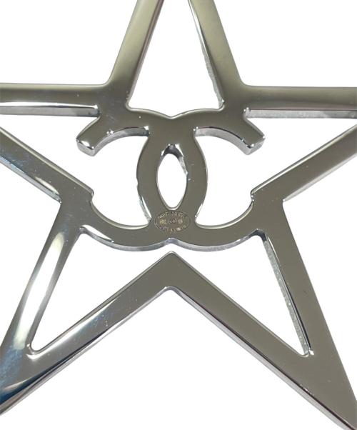 CHANEL（シャネル）CHANEL (シャネル) スターココマークブローチ ブルーの古着・服飾アイテム