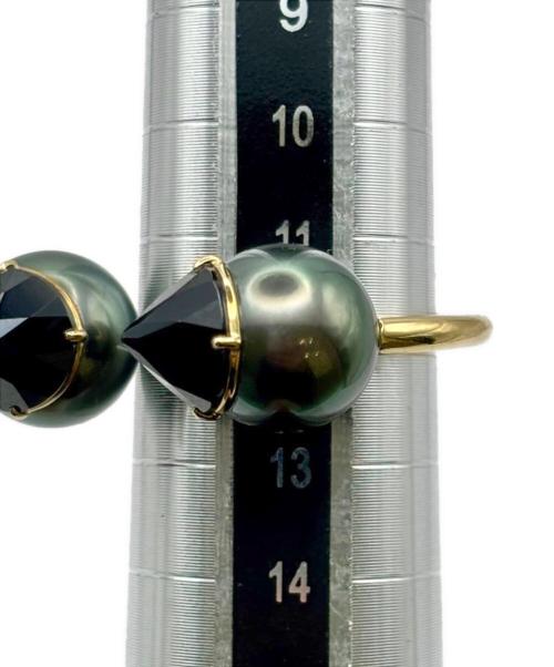 TASAKI（タサキ）TASAKI (タサキ) Refined Rebellion Luxe Double Finger Ring リファインド リベリオン リュクス ダブルフィンガーリング/RNB-4433/K18YG サイズ:11号/12号の古着・服飾アイテム