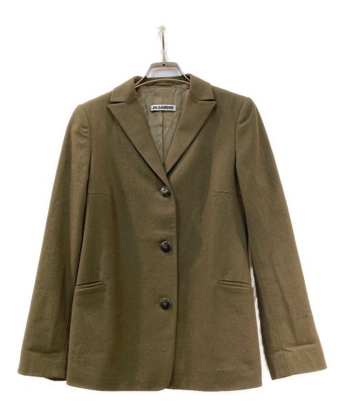 JIL SANDER（ジルサンダー）JIL SANDER (ジルサンダー) 3Bジャケット カーキ サイズ:34の古着・服飾アイテム