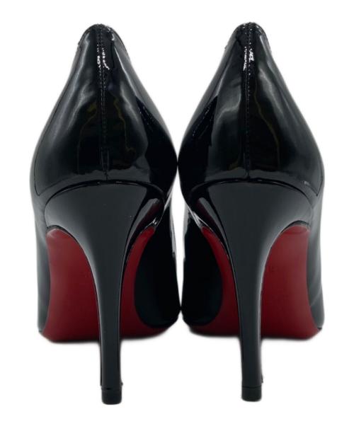 Christian Louboutin（クリスチャン・ルブタン）Christian Louboutin (クリスチャン・ルブタン) パテントパンプス ブラック サイズ:34 1/2の古着・服飾アイテム
