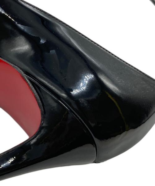 Christian Louboutin（クリスチャン・ルブタン）Christian Louboutin (クリスチャン・ルブタン) パテントパンプス ブラック サイズ:34 1/2の古着・服飾アイテム