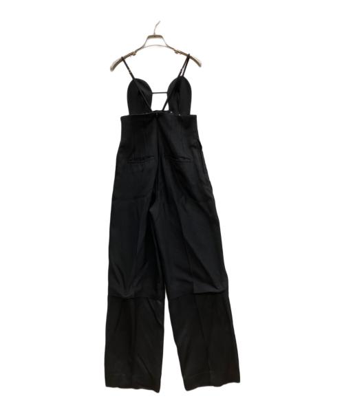 FETICO（フェティコ）FETICO (フェティコ) COMBINED ORGANZA 2WAY BRA JUMPSUITS ブラック サイズ:1の古着・服飾アイテム