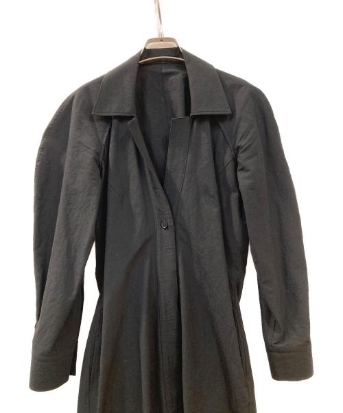 JANE SMITH（ジェーンスミス）JANE SMITH (ジェーンスミス) スキッパーシェイプシャツワンピース ブラック サイズ:36の古着・服飾アイテム