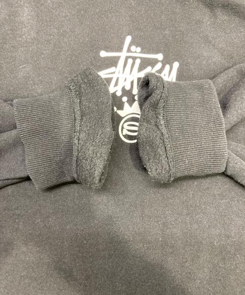 stussy（ステューシー）stussy (ステューシー) プルオーバーパーカー ブラック サイズ:Mの古着・服飾アイテム