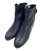 REGALリーガル）の古着「ベルテッドショートブーツ」｜ブラック