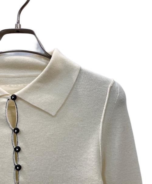 TODAYFUL（トゥデイフル）TODAYFUL (トゥデイフル) ハイゲージスキッパーニット アイボリー サイズ:Freeの古着・服飾アイテム