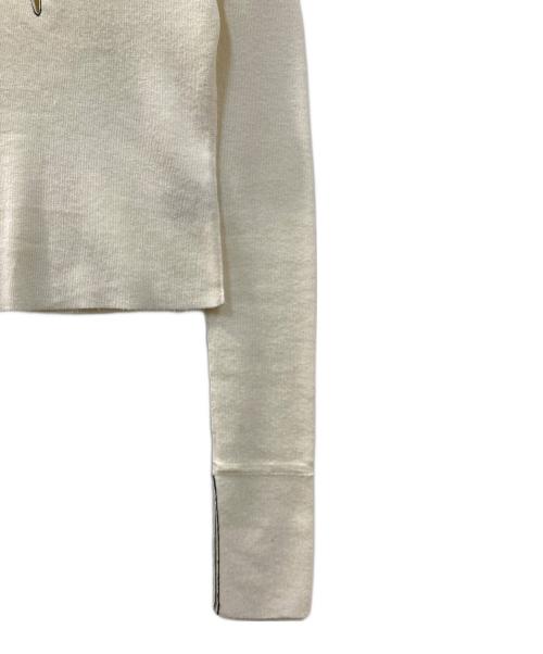 TODAYFUL（トゥデイフル）TODAYFUL (トゥデイフル) ハイゲージスキッパーニット アイボリー サイズ:Freeの古着・服飾アイテム