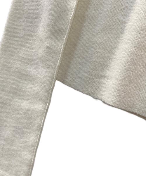 TODAYFUL（トゥデイフル）TODAYFUL (トゥデイフル) ハイゲージスキッパーニット アイボリー サイズ:Freeの古着・服飾アイテム