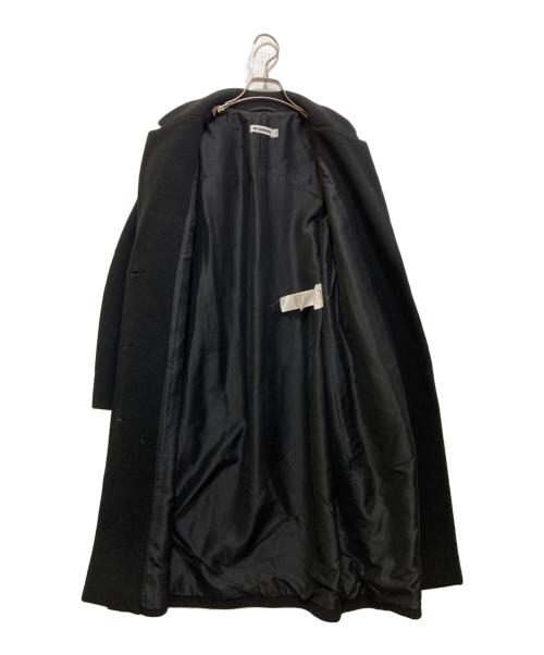 JIL SANDER（ジルサンダー）JIL SANDER (ジルサンダー) チェスターコート ブラック サイズ:34の古着・服飾アイテム