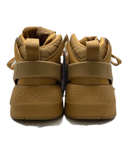 Onitsuka Tiger（オニツカタイガー）Onitsuka Tiger (オニツカタイガー) BIG LOGO TRAINER PUFFED ハイカットスニーカー ブラウン サイズ:24.5cm 未使用品の古着・服飾アイテム