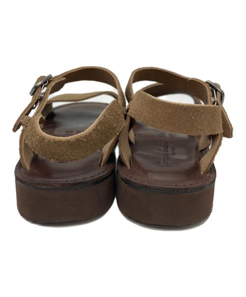 organic handloom（オーガニックハンドルーム）organic handloom (オーガニックハンドルーム) Organic handloom レザーサンダル ブラウン サイズ:JPN25.0 EUR39 USAW8,M7の古着・服飾アイテム