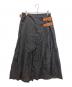 O'NEIL OF DUBLIN（オニールオブダブリン）の古着「別注リネンロングスカート」｜ブラック