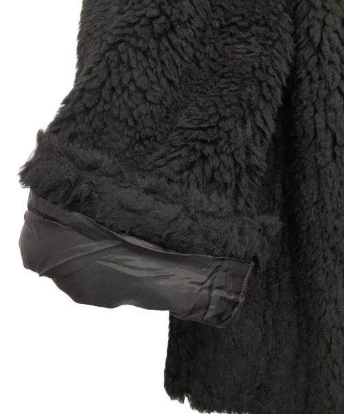 saqui（サキ）saqui (サキ) WOOL PILE SHORT COAT ブラック サイズ:40の古着・服飾アイテム