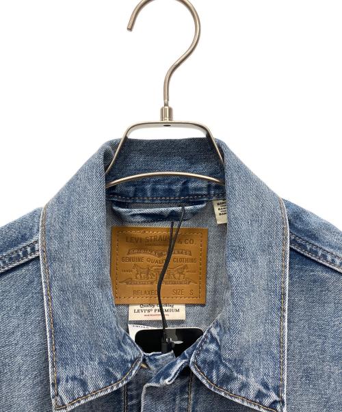 LEVI'S PReMIUM（リーバイス プレミアム）LEVI'S PReMIUM (リーバイス プレミアム) TYPEⅡトラッカージャケット ブルー サイズ:S 未使用品の古着・服飾アイテム